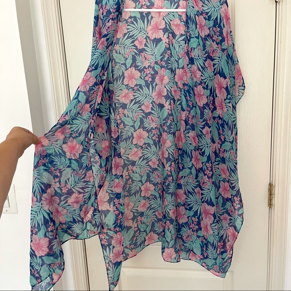 Floral Swim Cover-up - Picture 4 of 5